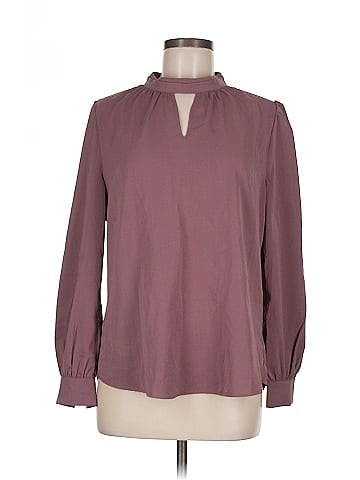 Allegra K Long Sleeve Blouse (view 1)