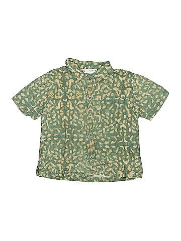 Zara Short Sleeve Button-Down Shirt (view 1)