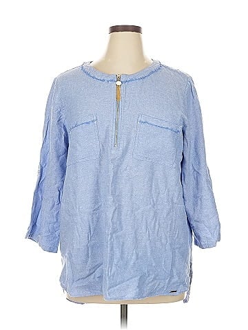 Anne Klein 3/4 Sleeve Blouse (view 1)