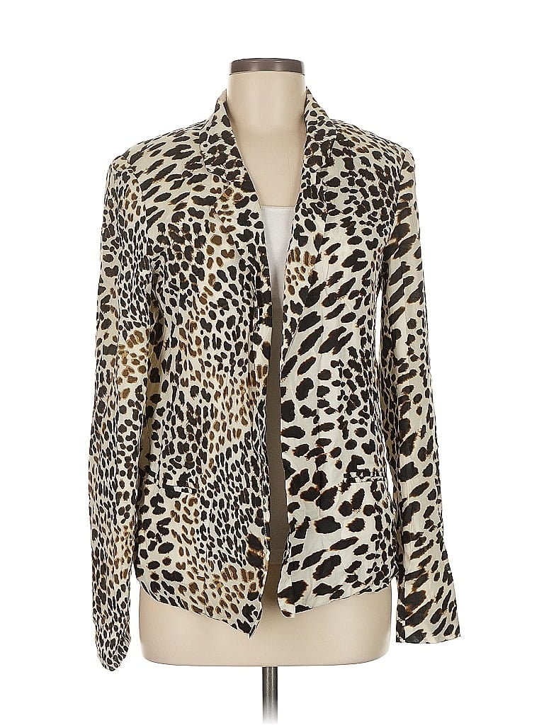 Pre-owned Patterson J. Kincaid Blazer Jacket In Gold