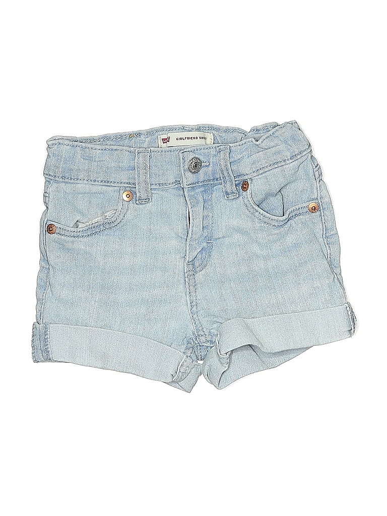 Pre-owned Levi's Kids'  Denim Shorts In Blue