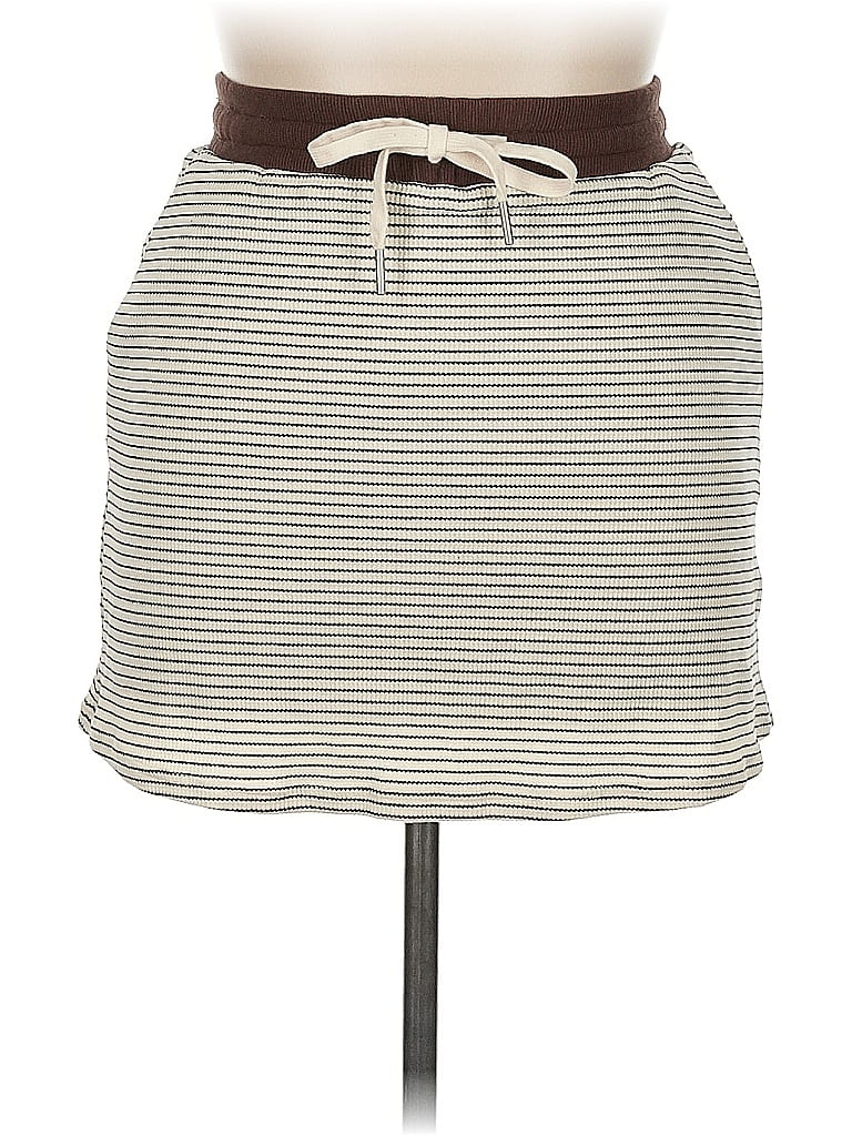 Pre-owned Cider Casual Skirt In White