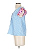 Koch Blue Short Sleeve Blouse Size XS - photo 5