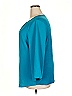 Fortune + Ivy 100% Polyester Teal 3/4 Sleeve Blouse Size XXL - photo 4