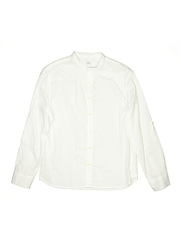 Zara Long Sleeve Button-Down Shirt (view 1)