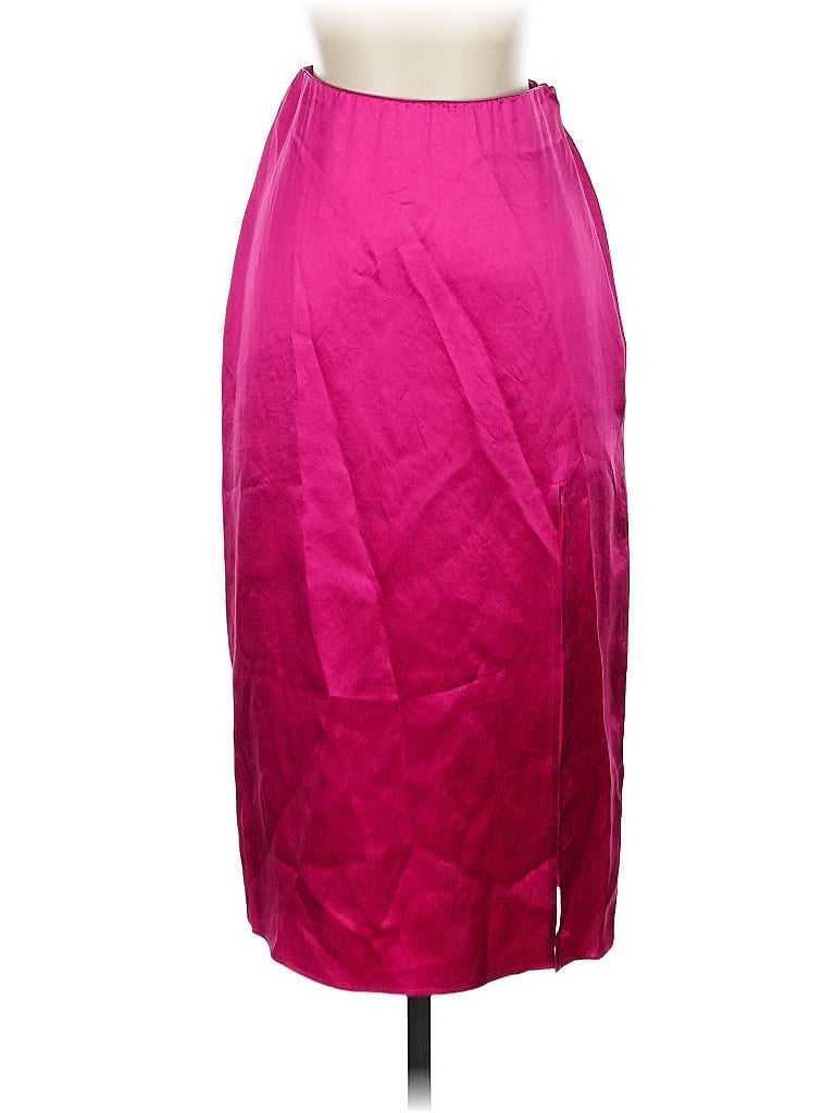 Pre-owned Babaton Formal Skirt In Pink