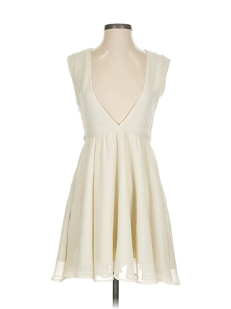 Pre-owned Pins And Needles Cocktail Dress In White