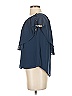 Haute Hippie 100% Polyester Blue Sleeveless Blouse Size XS - photo 5