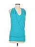 Carole Little Teal Sleeveless Blouse Size M - photo 1