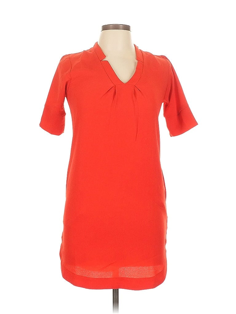 Bobeau Casual Dress In Orange