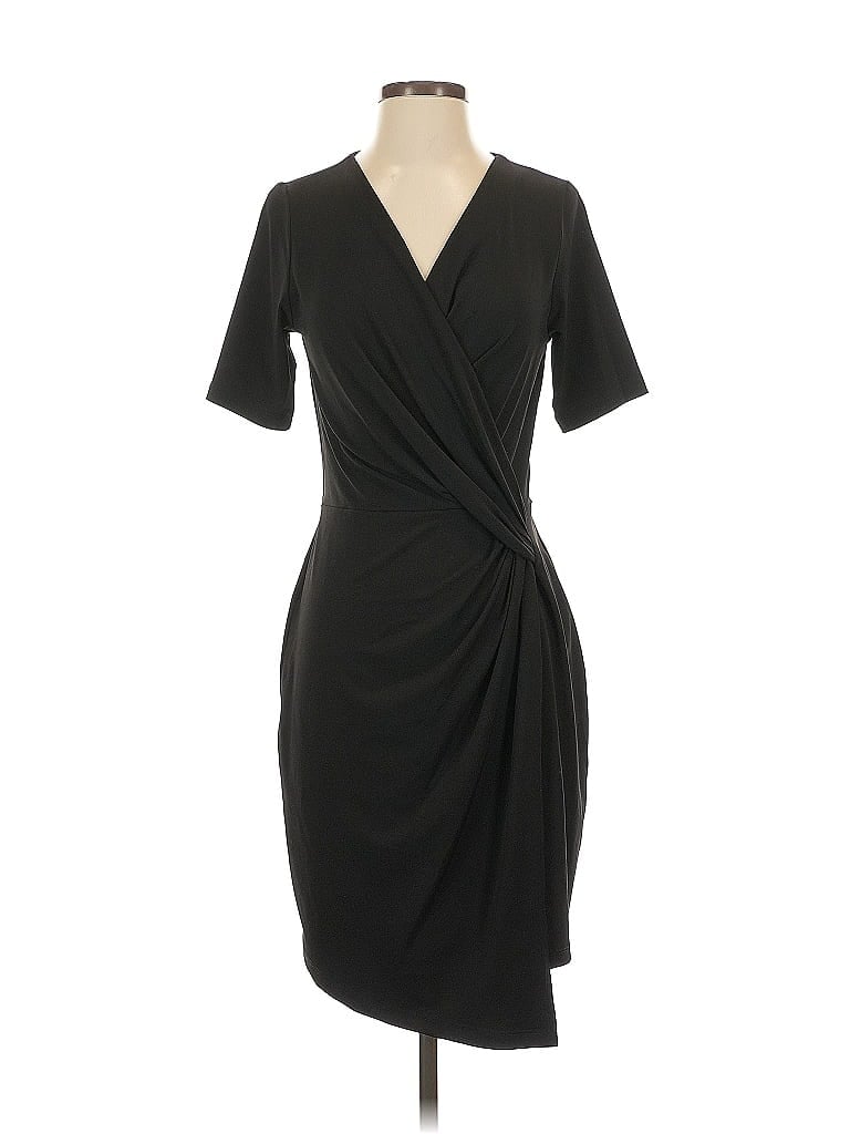 Karen Kane Solid Black Cocktail Dress Size S - photo 1