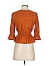 Blue Rain Orange 3/4 Sleeve Blouse Size XS - photo 2