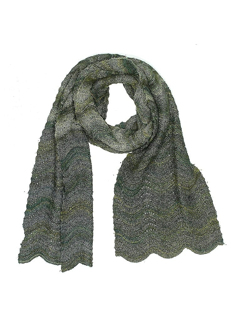 Pre-owned Unbranded Scarf In Green