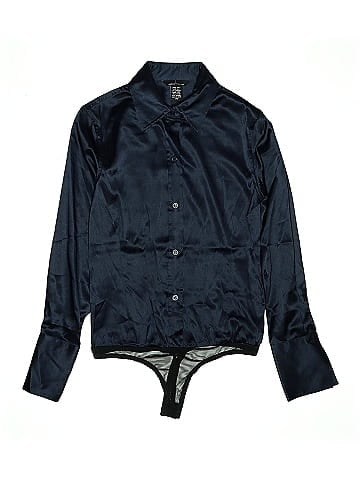 Moda International Long Sleeve Silk Top (view 1)