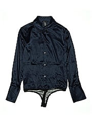 Moda International Long Sleeve Silk Top