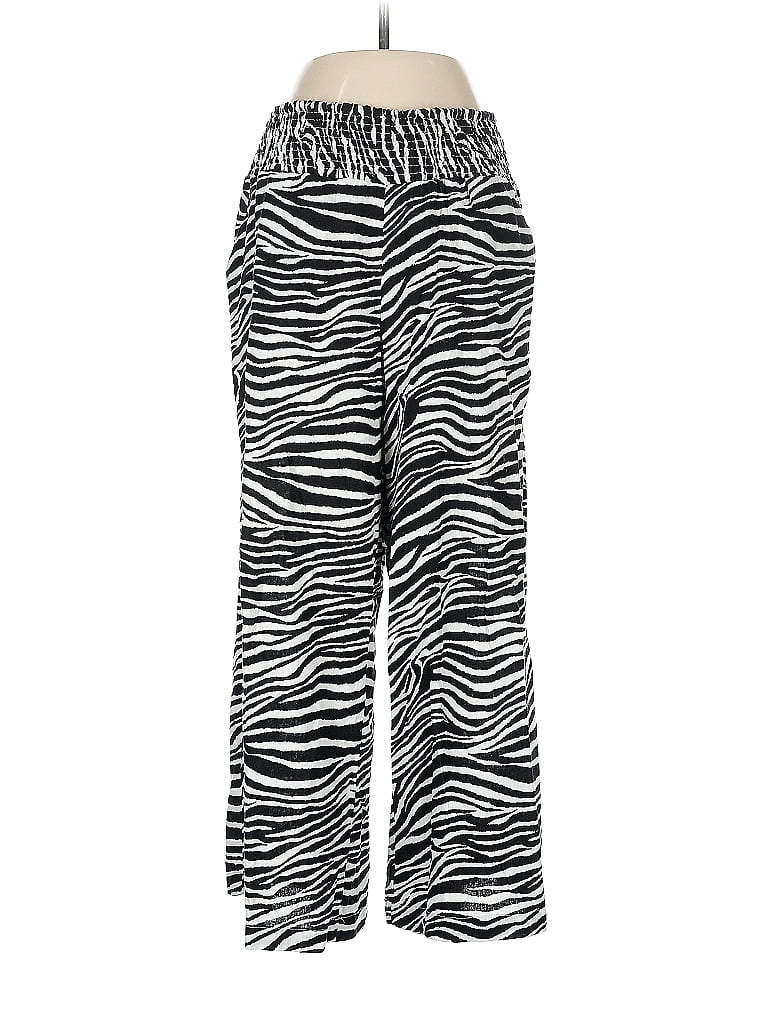 Pre-owned Tahari Linen Pants In Black