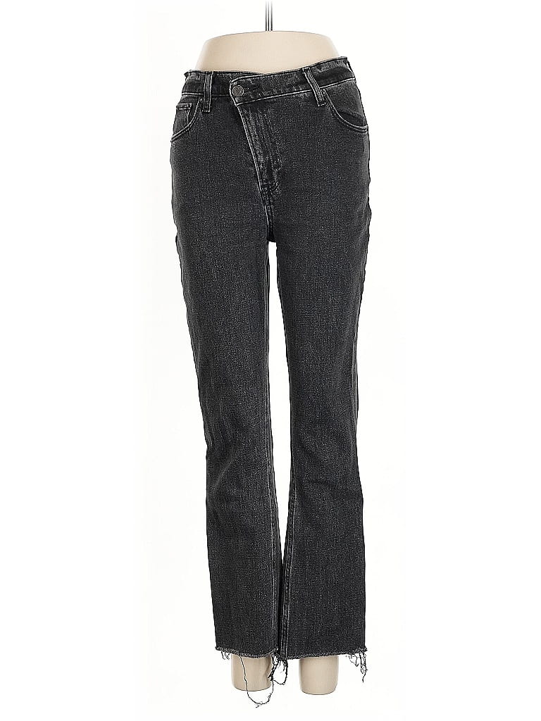 Pre-owned Abercrombie & Fitch Jeans In Gray