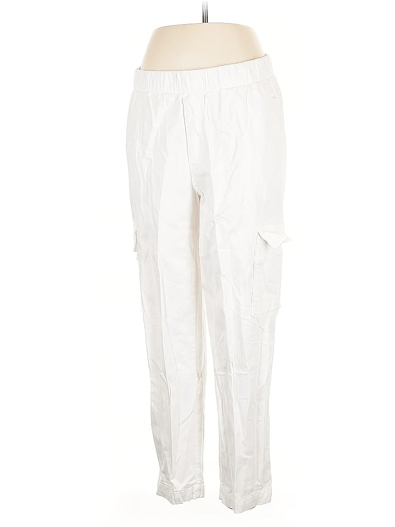 Pre-owned Gap Cargo Pants In White