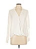 Lou & Grey for LOFT 100% Lyocell Ivory White Long Sleeve Blouse Size L - photo 1