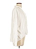 Lou & Grey for LOFT 100% Lyocell Ivory White Long Sleeve Blouse Size L - photo 4
