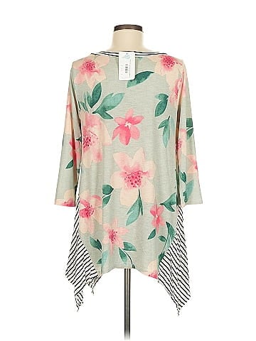 Honeyme 3/4 Sleeve Top (view 2)
