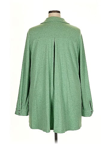 Soft Surroundings Long Sleeve Polo (view 2)