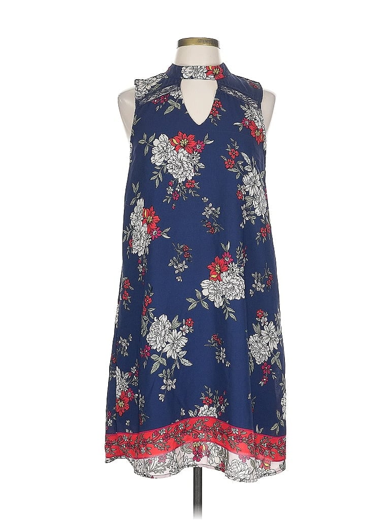 Pre-owned Mi Ami Casual Dress In Blue