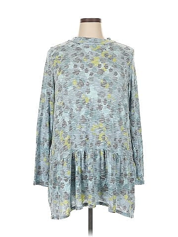 LOGO by Lori Goldstein Long Sleeve Blouse (view 1)
