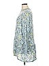 LOGO by Lori Goldstein Blue Long Sleeve Blouse Size 1X - photo 5