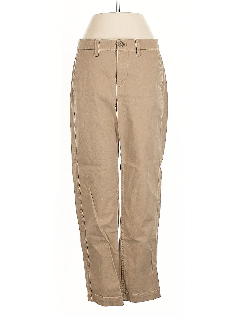 Pre-owned J.crew Factory Store Khaki Pant In Brown