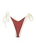 Zaful Hearts Burgundy Swimsuit Bottoms Size 10 - photo 2