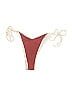 Zaful Hearts Burgundy Swimsuit Bottoms Size 10 - photo 1