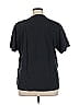 Hanes 100% Cotton Solid Black Short Sleeve T-Shirt Size XL - photo 2