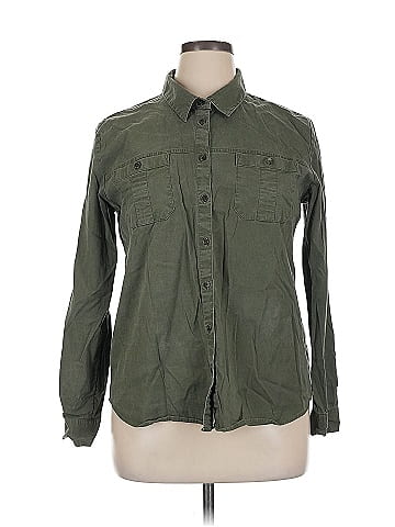Market and Spruce Long Sleeve Button-Down Shirt (view 1)