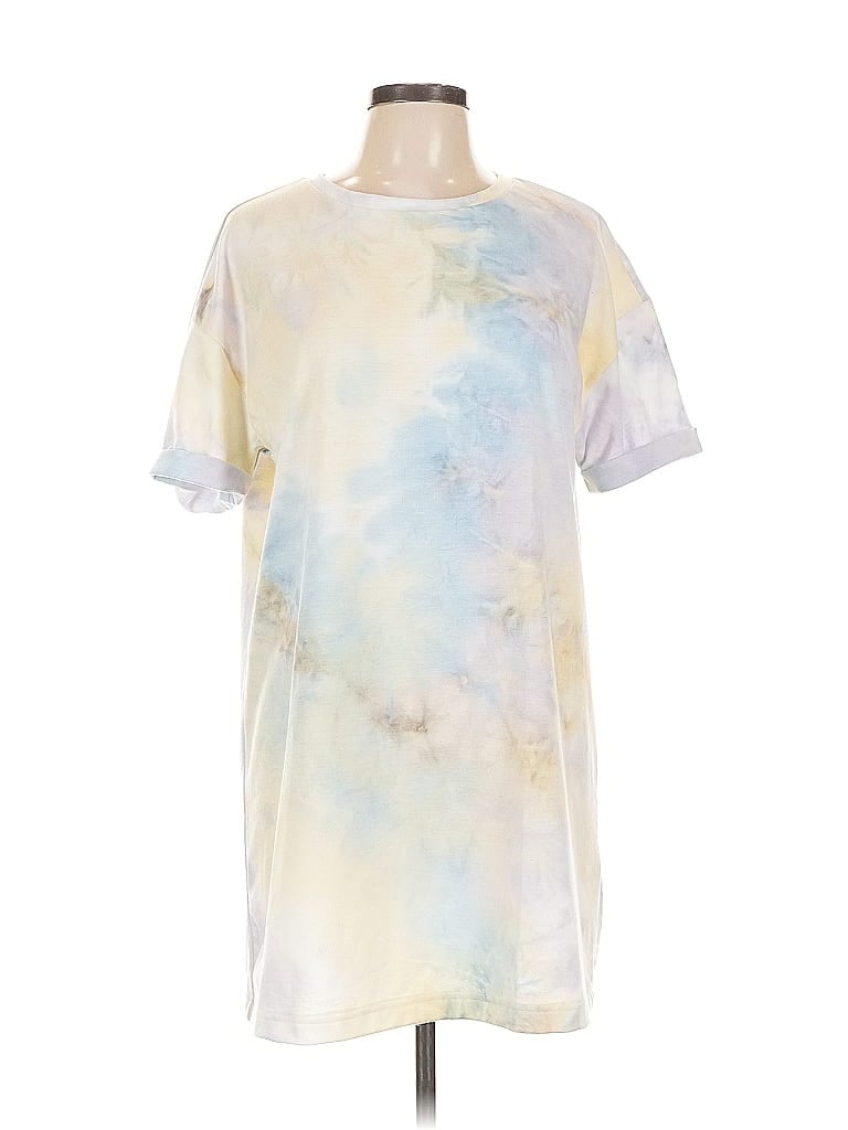 Pre-owned Elodie Casual Dress In White