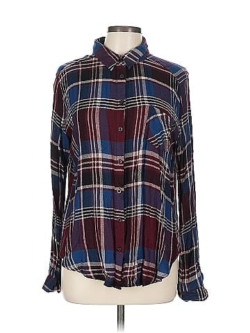 Blu Pepper Long Sleeve Button-Down Shirt (view 1)