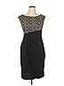 Connected Apparel Black Cocktail Dress Size 14 - photo 1