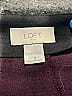 Ann Taylor LOFT Outlet Solid Burgundy Casual Skirt Size S - photo 4