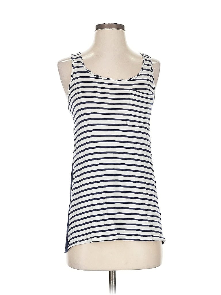 COLETTE Pre-owned Tank Top Ivory Halter Neckline Tops In White