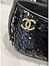 Chanel 100% Sequin Black Sequin CC Loafers Size EU 39 1/2 - photo 3