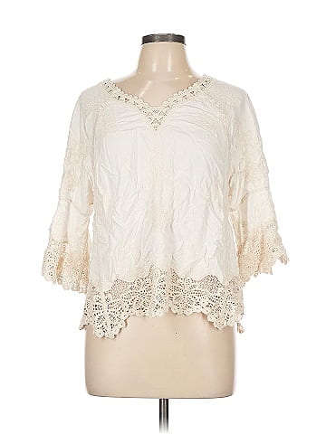 Democracy 3/4 Sleeve Blouse (view 1)