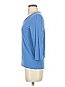 Lord & Taylor Blue 3/4 Sleeve T-Shirt Size S - photo 4