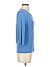 Lord & Taylor Blue 3/4 Sleeve T-Shirt Size S - photo 3