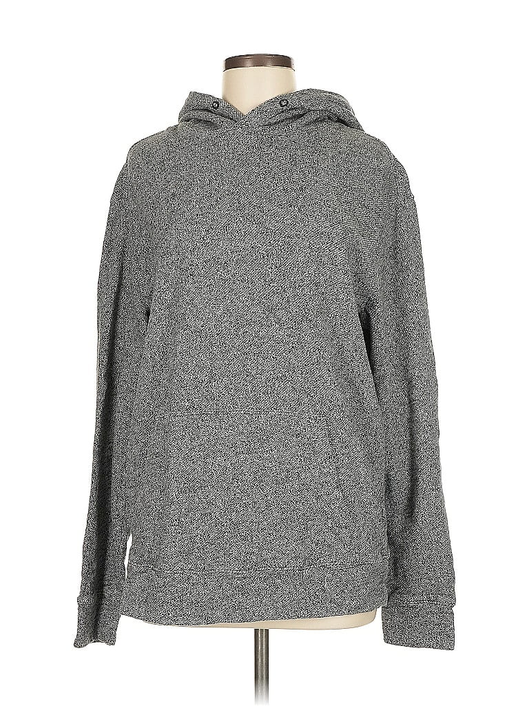 Pre-owned Express Pullover Hoodie In Gray