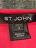St. John Pink Sleeveless Silk Top Size S - photo 8