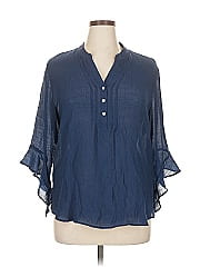 Counterparts 3/4 Sleeve Blouse