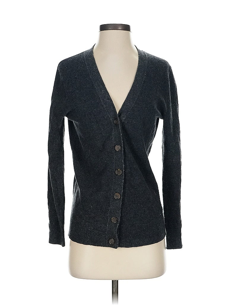 Pre-owned J.crew Factory Store Cardigan Sweater In Gray