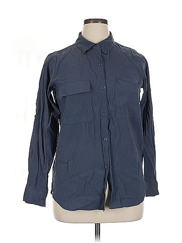 Max Studio Long Sleeve Button-Down Shirt (view 1)