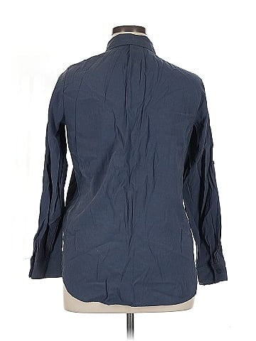 Max Studio Long Sleeve Button-Down Shirt (view 2)