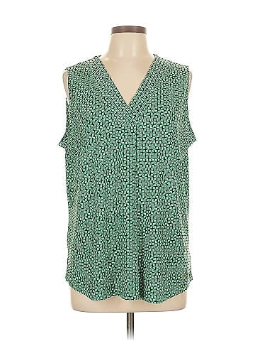 Anne Klein Sleeveless Blouse (view 1)